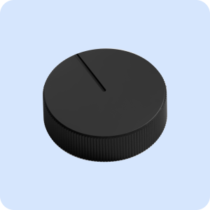 4.0 Pressure Knob: Matte Black